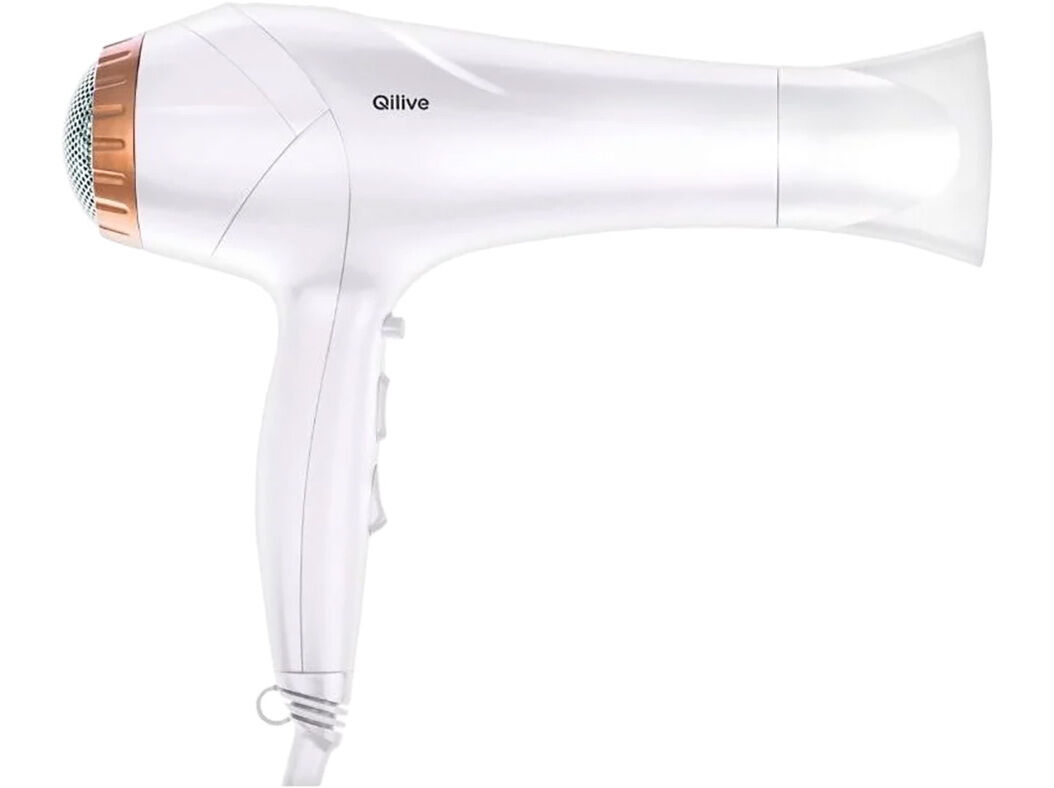 SECADOR CABELO QILIVE Q.7760 BRANCO 2200W