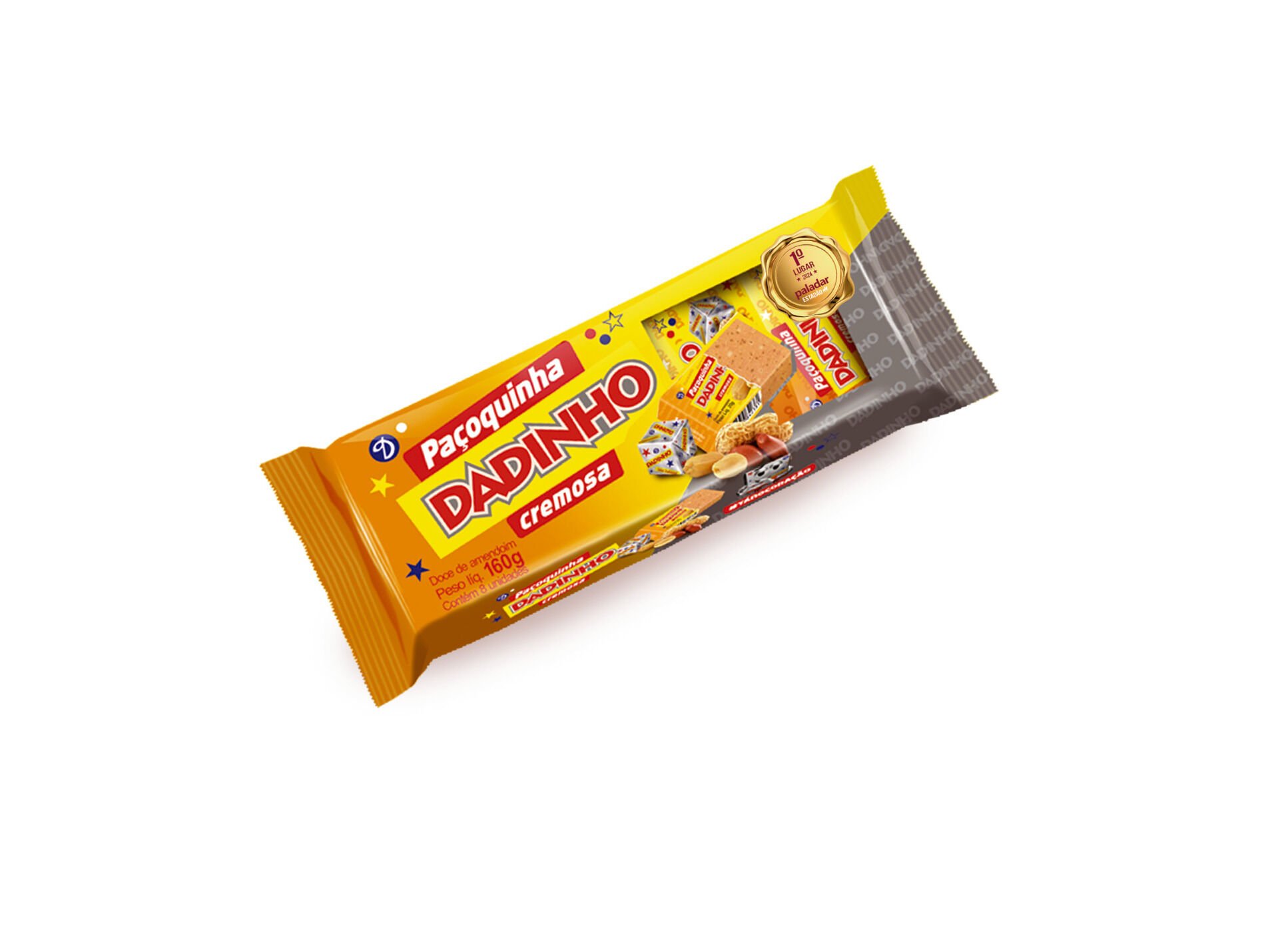 PA&Ccedil;OQUINHA QUADRADA DADINHO 160G (8 UND) image number 0
