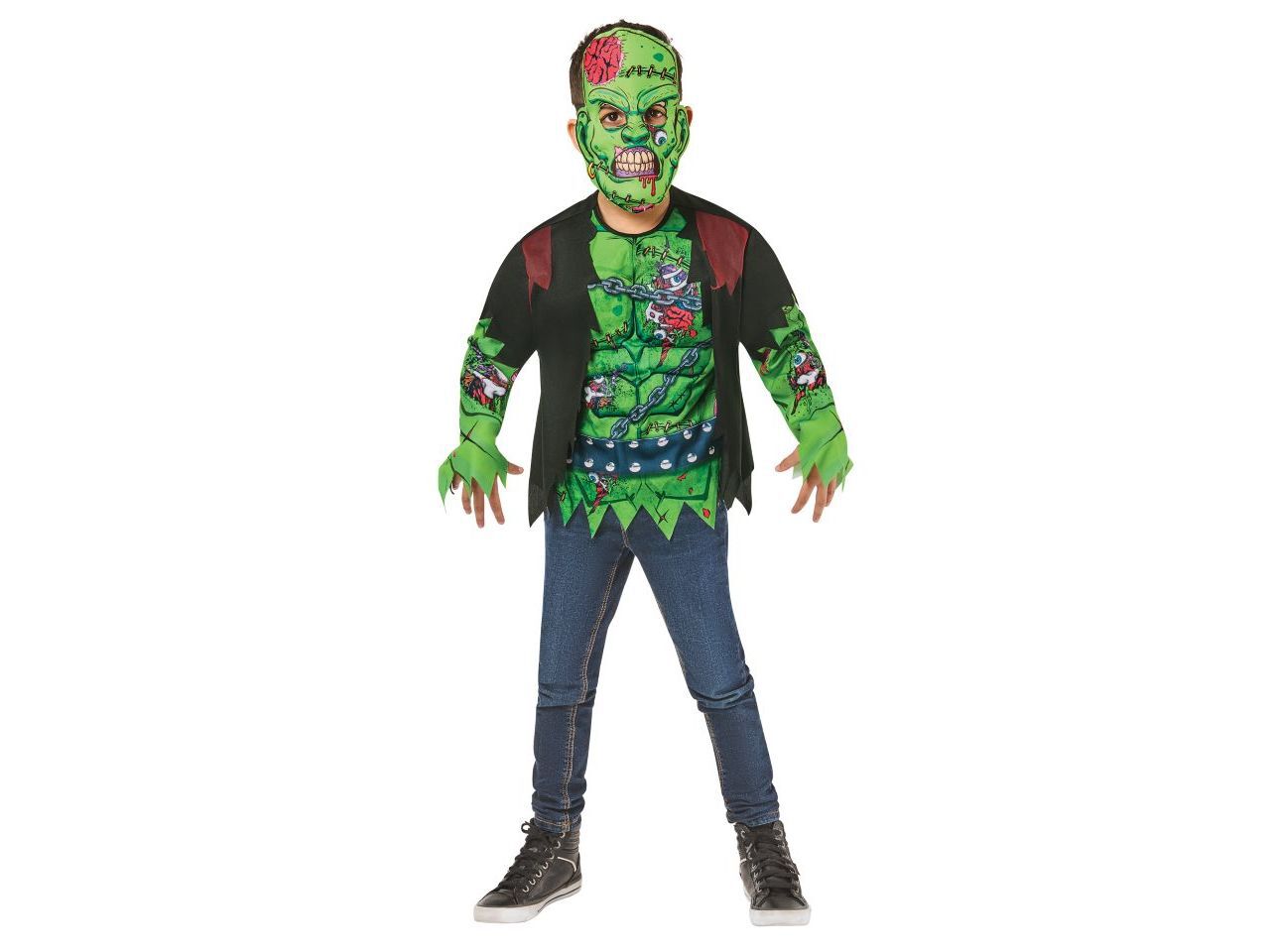 DISFARCE FRANKIE ZOMBIE RUBIES 7/8 ANOS - 122/128CM