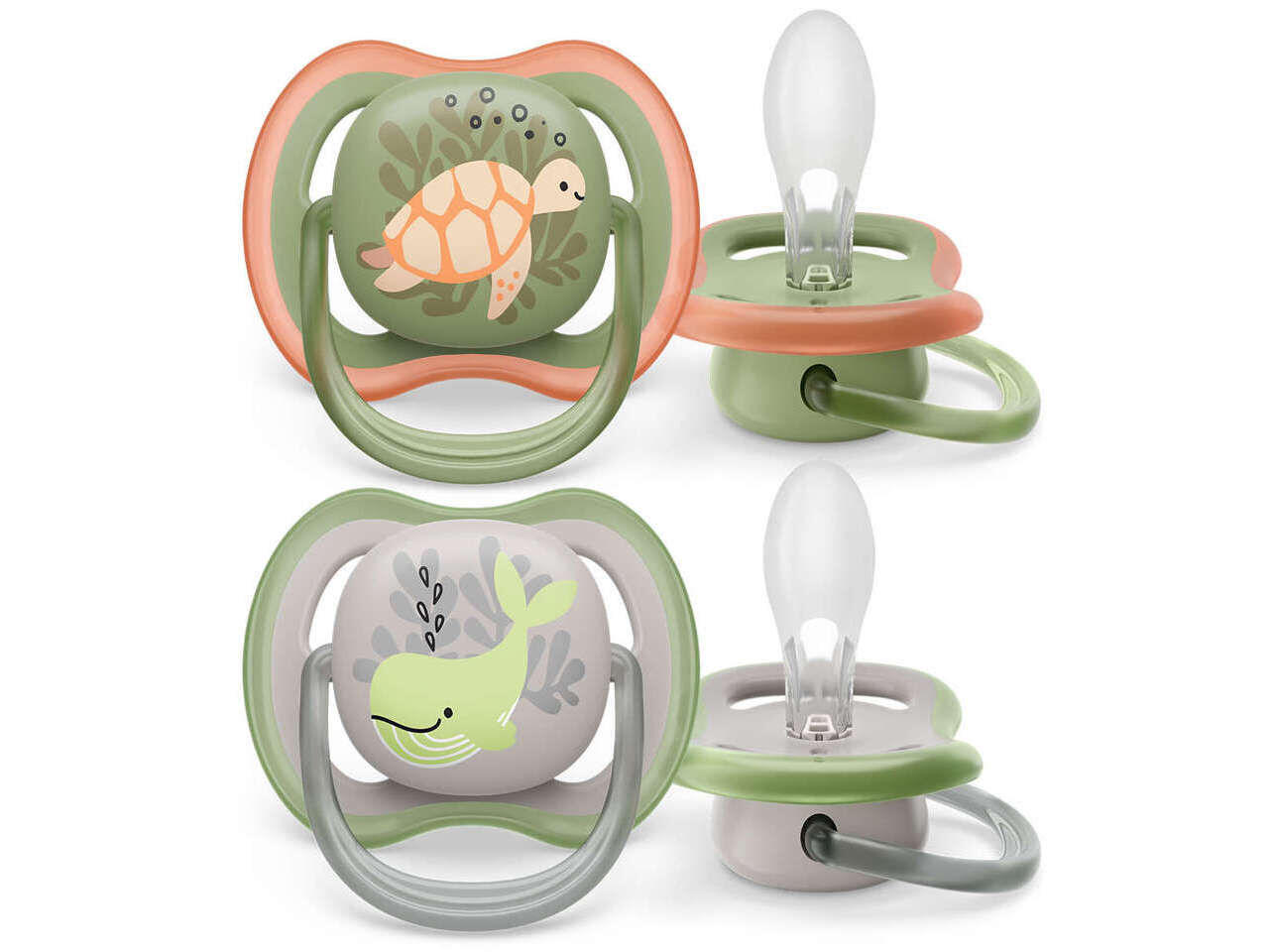 CHUPETA AVENT ULTRA AIR DECO AZUL 6-18M 2UN image number 0