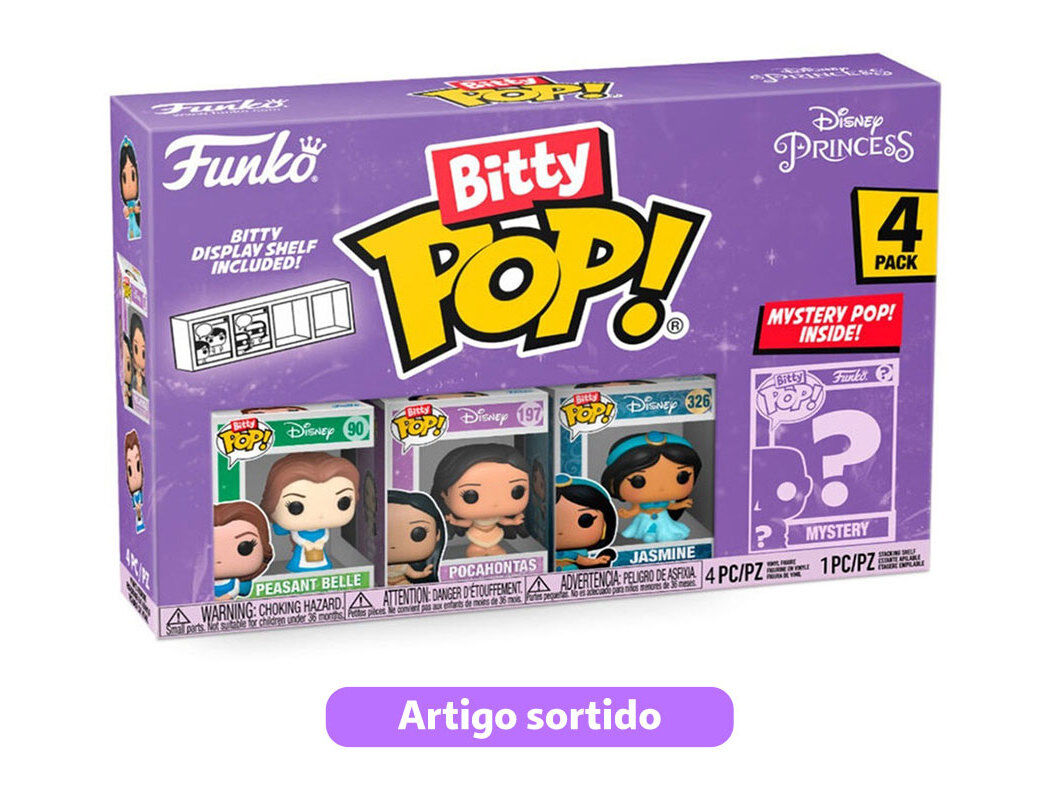 BITTY POP! DISNEY FUNKO PRINCESS BELL MODELOS SORTIDOS image number 0