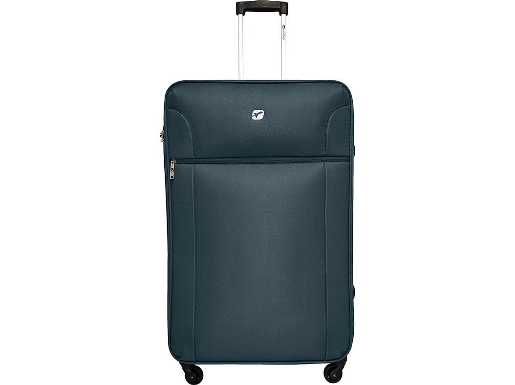 MALA DE VIAGEM GRANDE FLEX&Iacute;VEL AIRPORT AZUL 4 RODAS 75X45X25CM image number 0