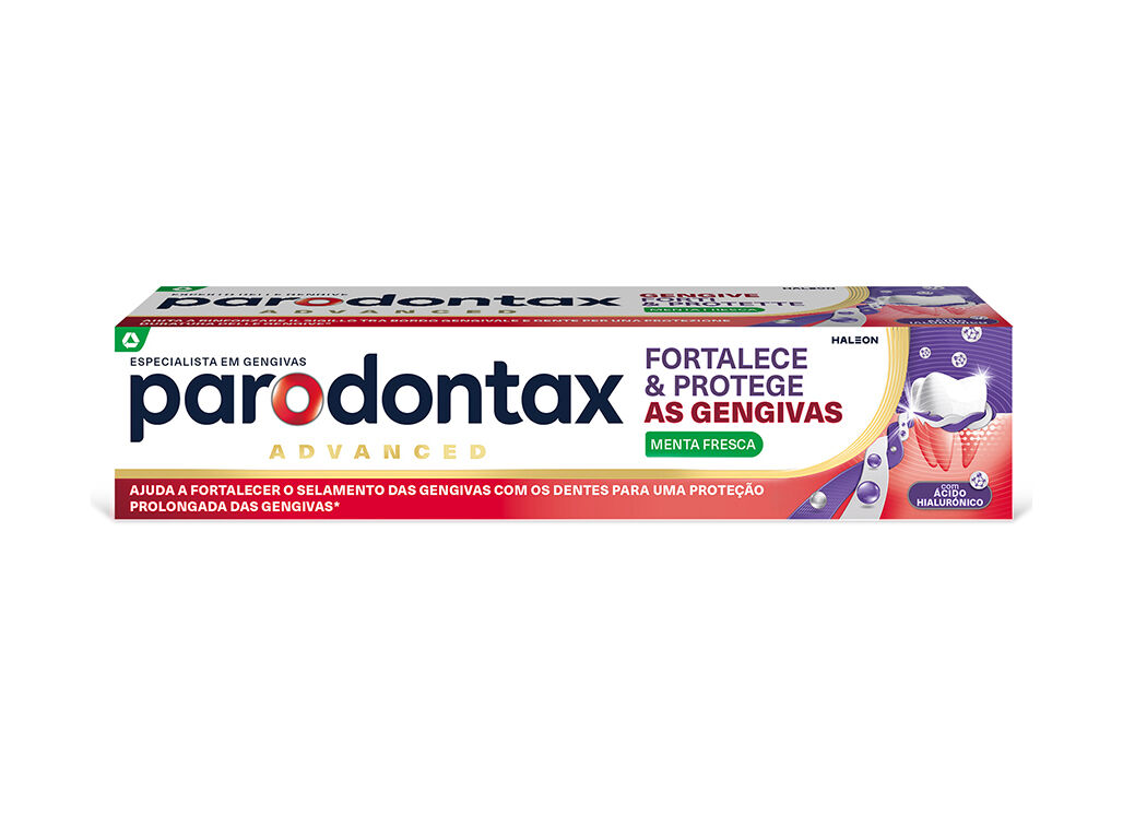 PASTA DE DENTES PARODONTAX AC. HIALURONICO & MENTA 75ML image number 0