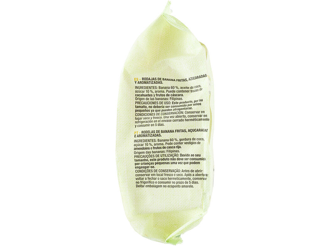 BANANA RODELAS AUCHAN 200 G image number 2