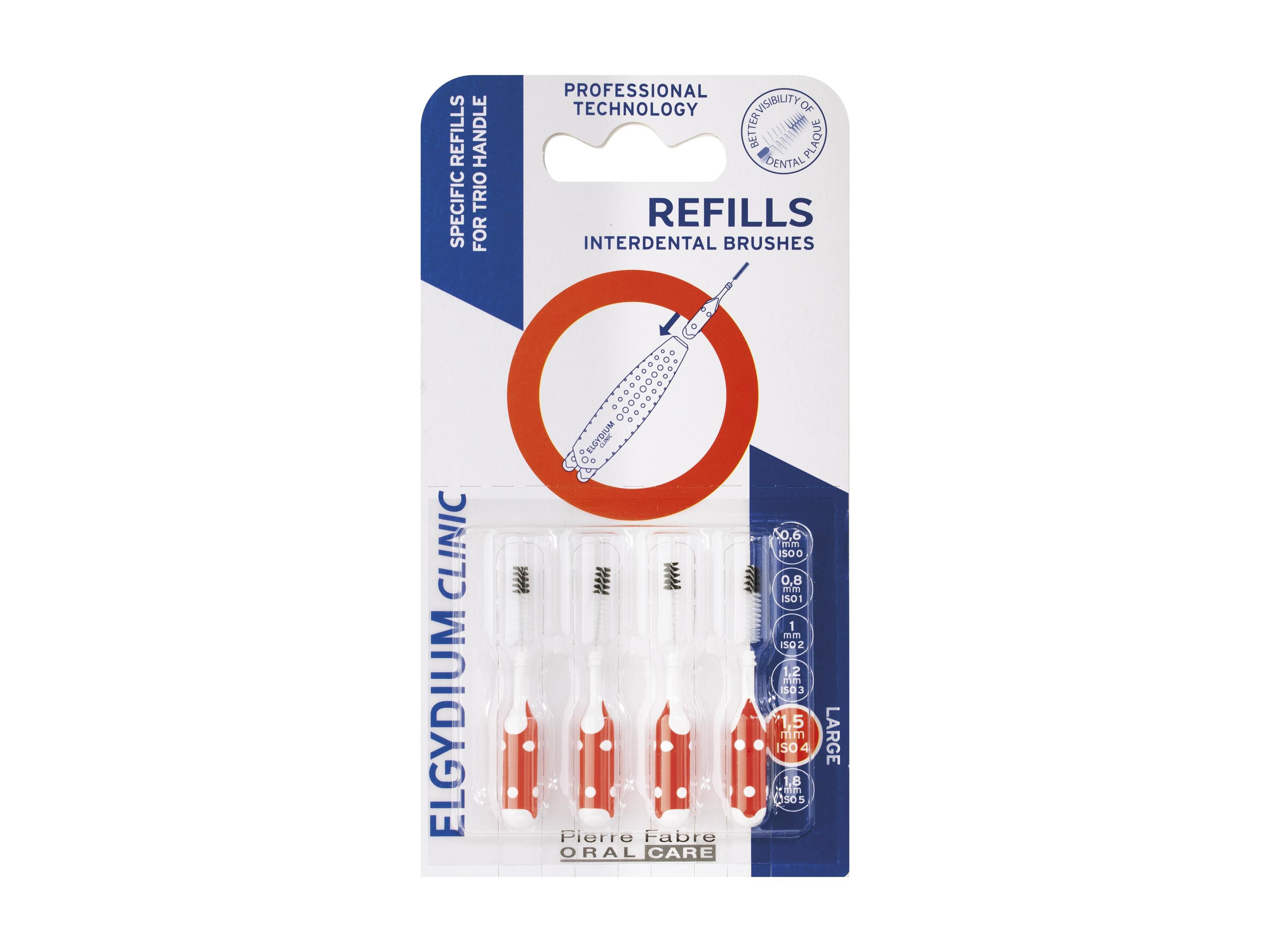 RECARGA ELGYDIUM ESCOVILH&Atilde;O VERMELHO 3UN image number 0