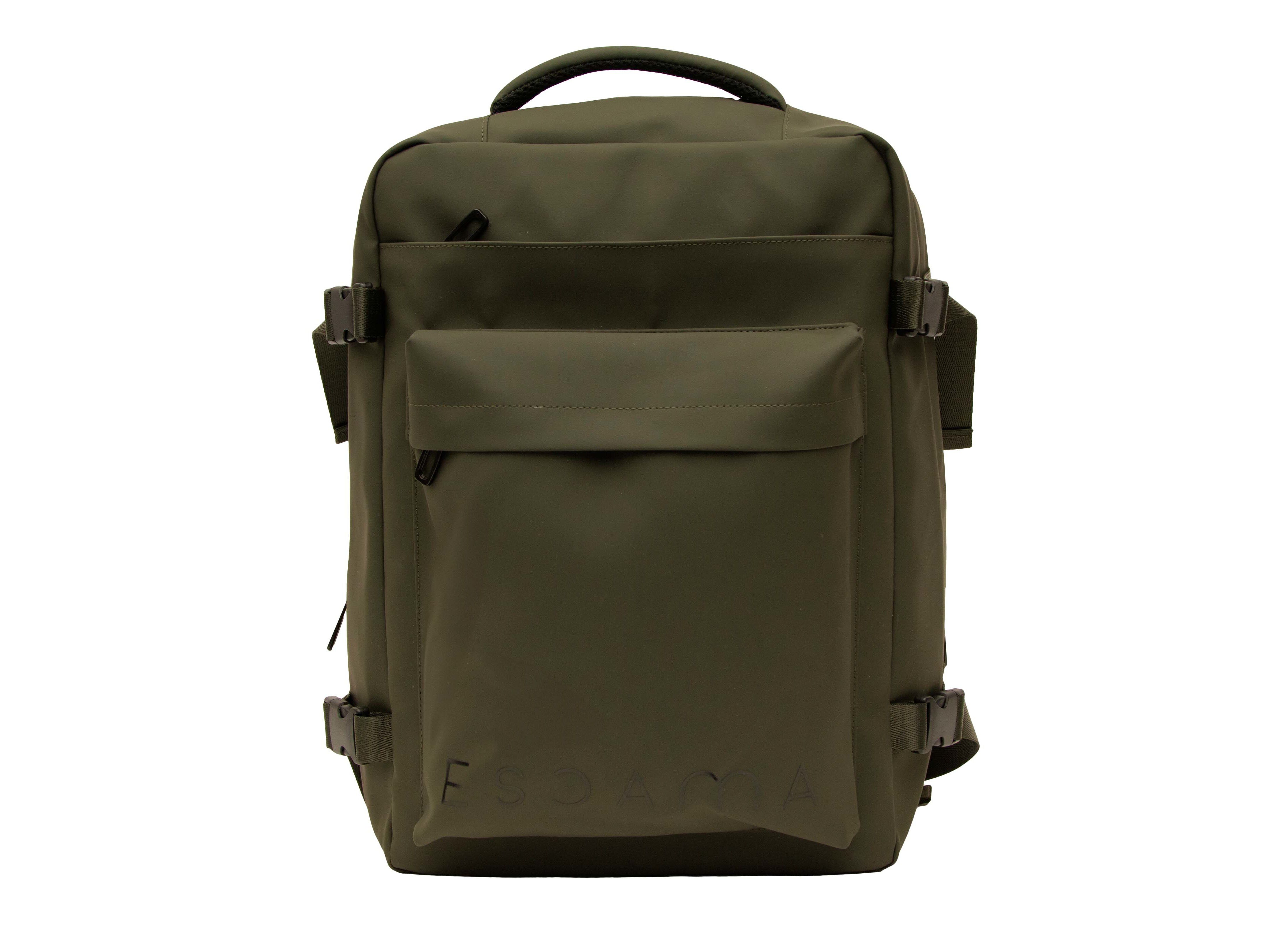 MOCHILA ESCAMA DARK GREEN 41X29X18CM