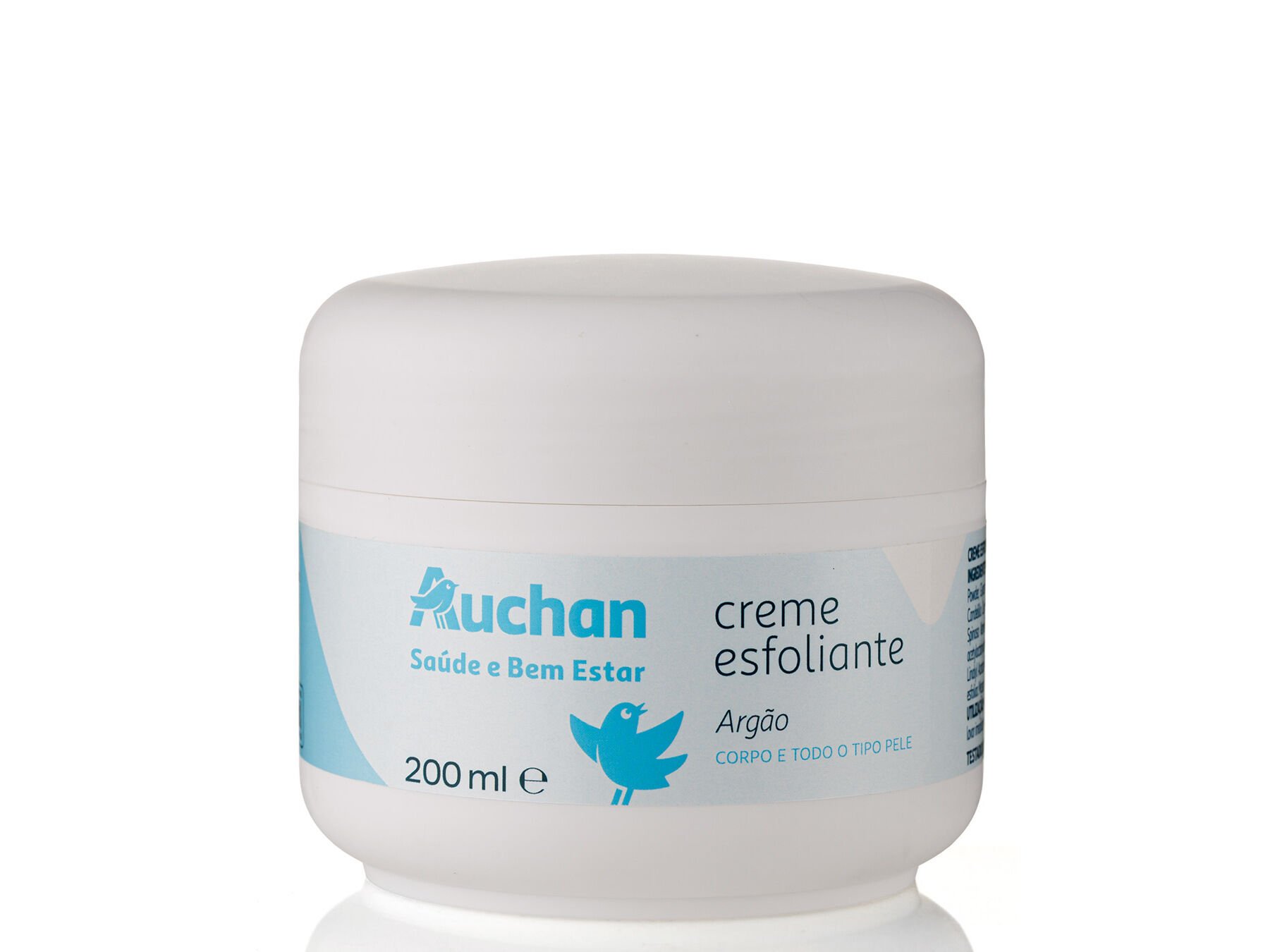 ESFOLIANTE CORPO AUCHAN SA&Uacute;DE E BEM ESTAR ARG&Atilde;O 200ML