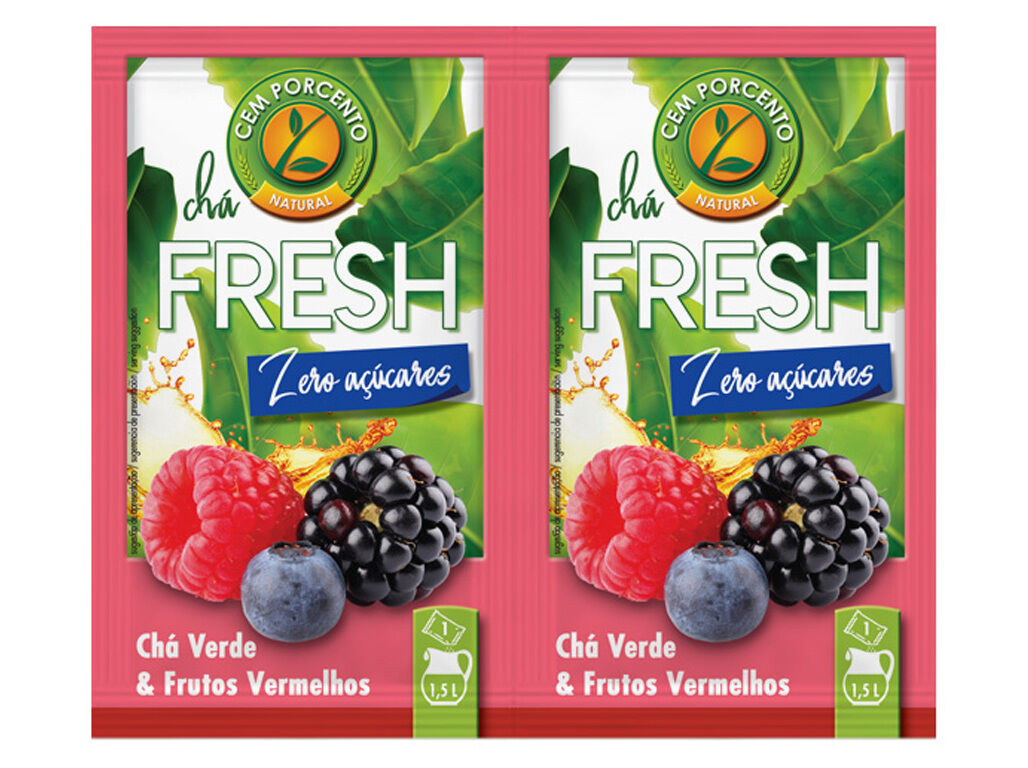 CH&Aacute; FRESH CEM PORCENTO FRUTOS VERMELHOS 18 G