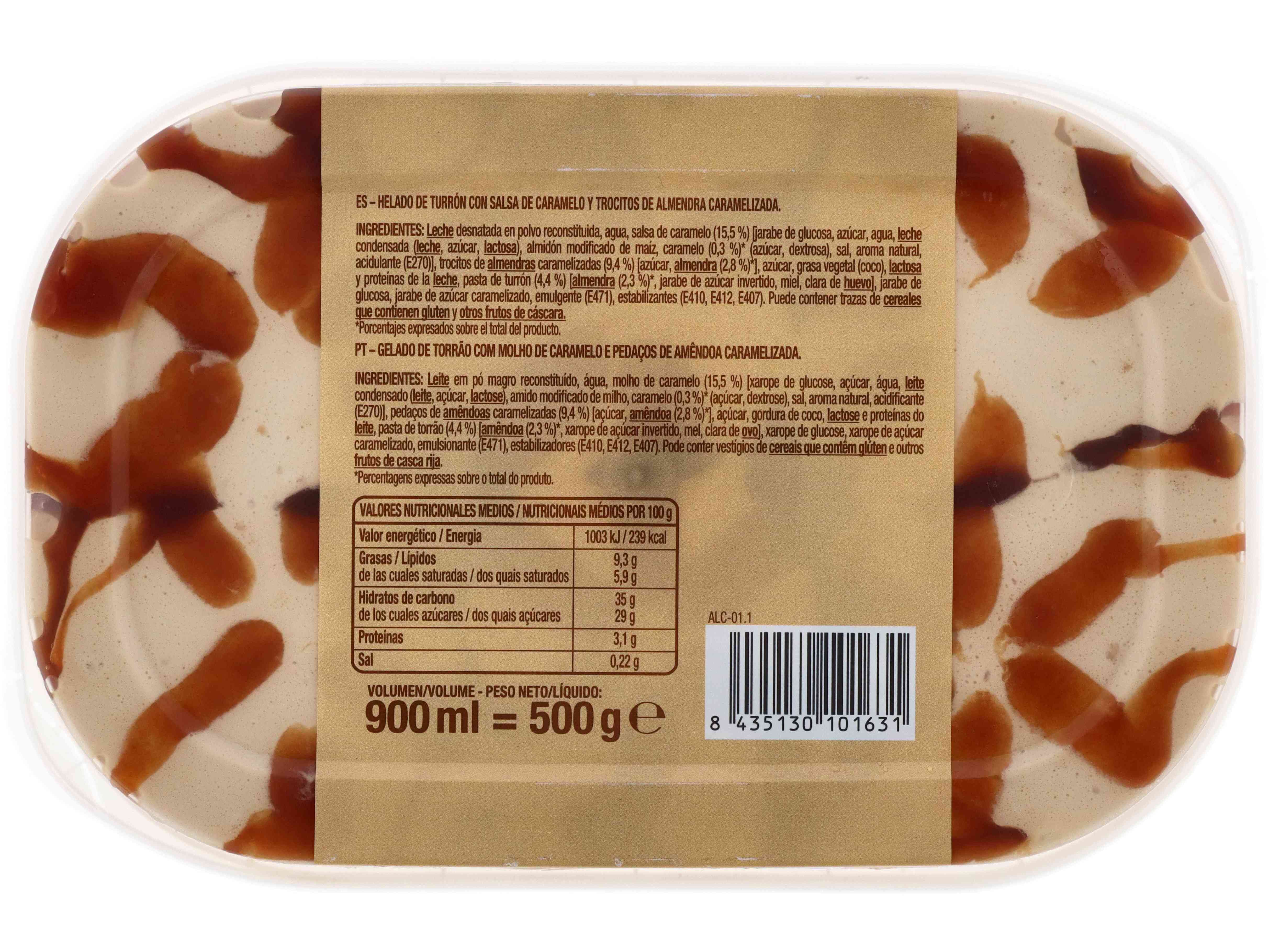 GELADO AUCHAN DE TORR&Atilde;O 900ML image number 2