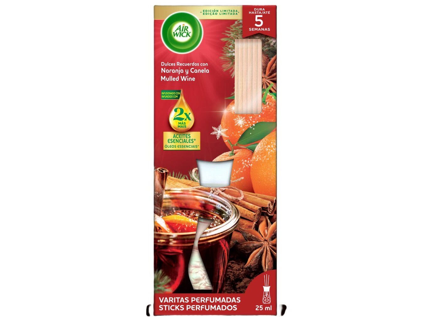 AMBIENTADOR STICKS AIRWICK MULLED WINE 1UN
