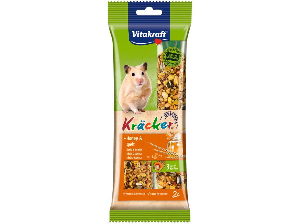 BARRITAS PARA HAMSTER VITAKRAFT MEL PACK 2 UNIDADES