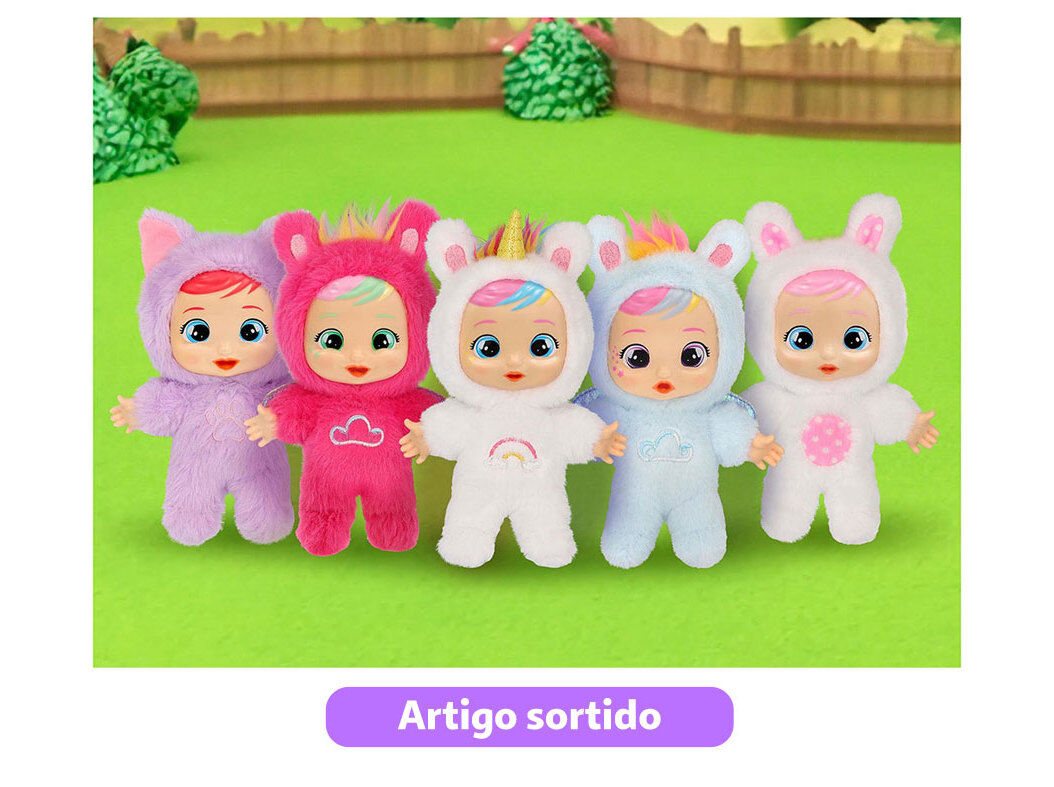 BONECAS CUTIES CRY BABIES MINI MODELOS SORTIDOS