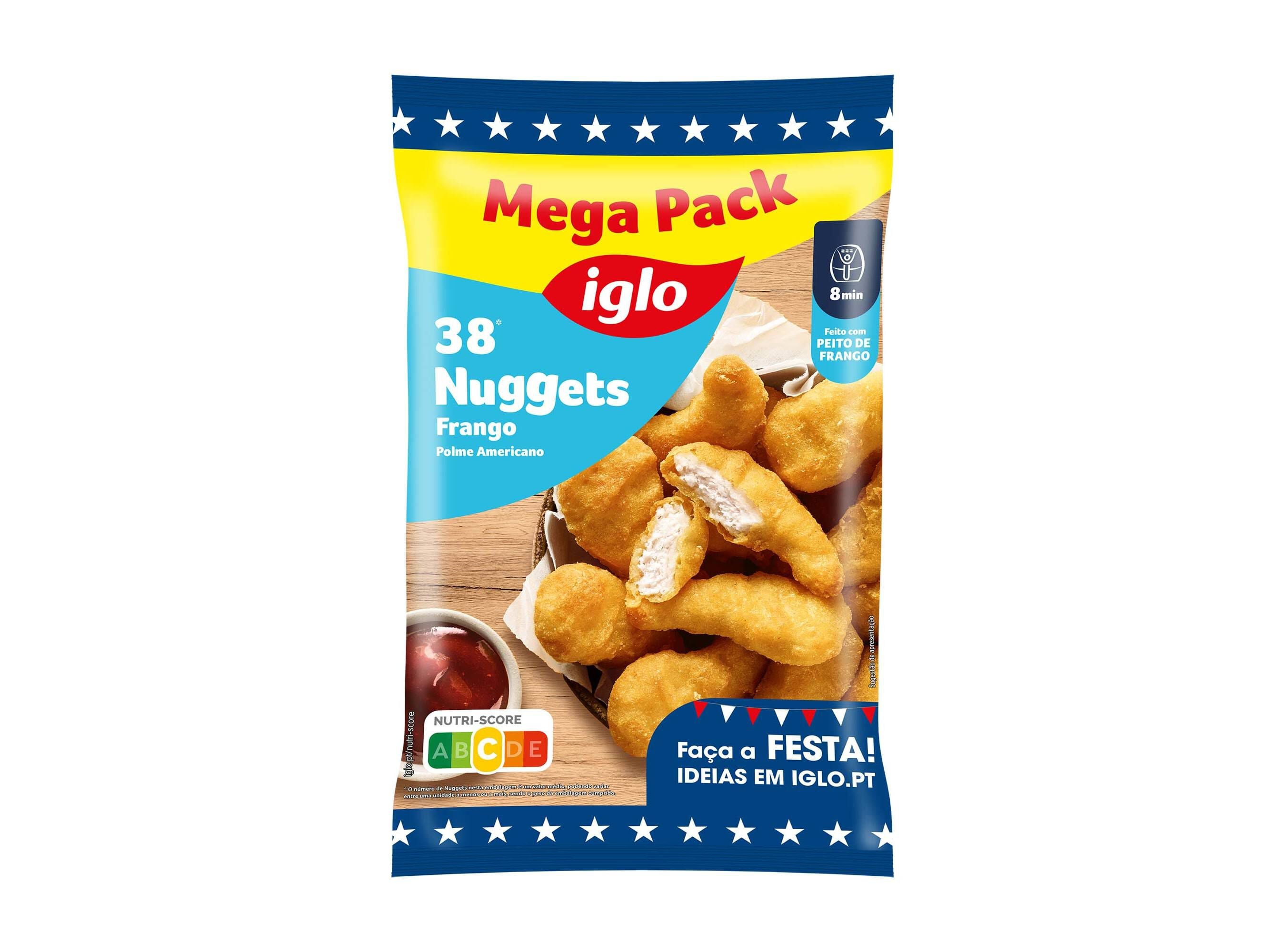 NUGGETS IGLO FRANGO POLME AMERICANO 697G image number 0