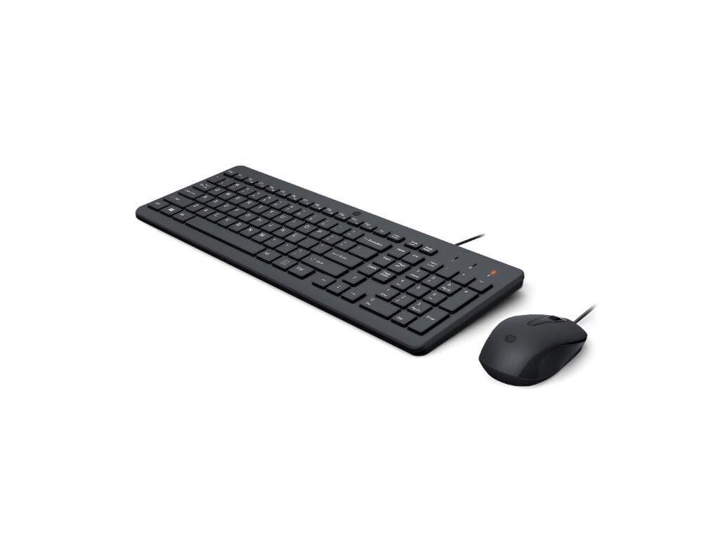 KIT TECLADO + RATO C/ FIOS HP 150 image number 1
