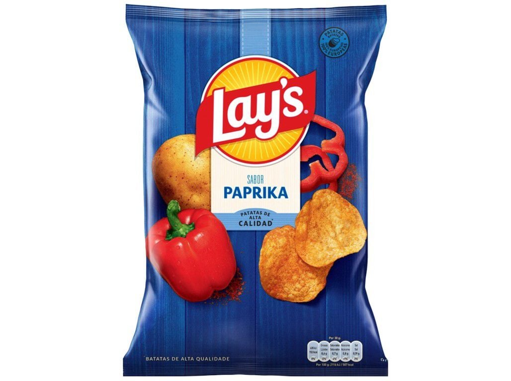 BATATAS FRITAS LAY'S PAPRIKA 150G image number 1