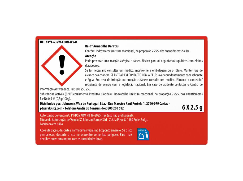 INSECTICIDA RAID RASTEJANTE CONTROL BARATAS image number 1