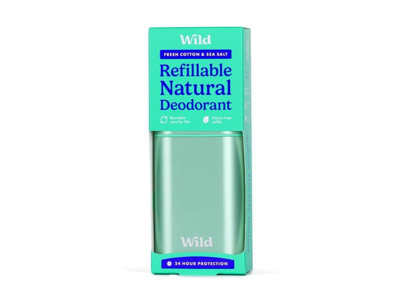 DESODORIZANTE WILD ALGOD&Atilde;O SAL MARINHO 40G