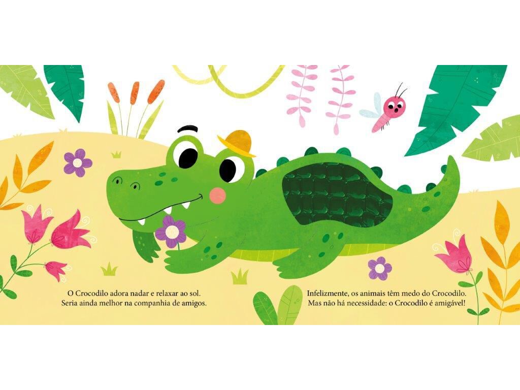 LIVRO 1 HIST&Oacute;RIA FOFA PARA SENTIR - CROCODILO image number 1