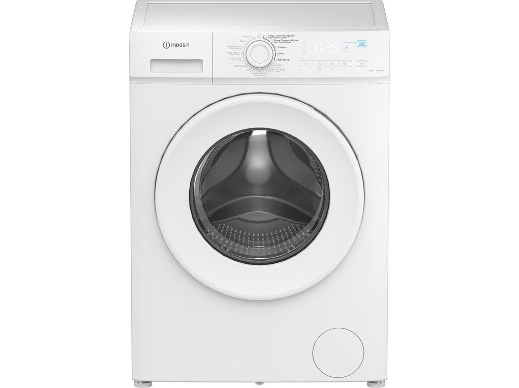 M&Aacute;QUINA DE LAVAR ROUPA INDESIT IMA 864MY TIME SPT - BRANCO A 8KG