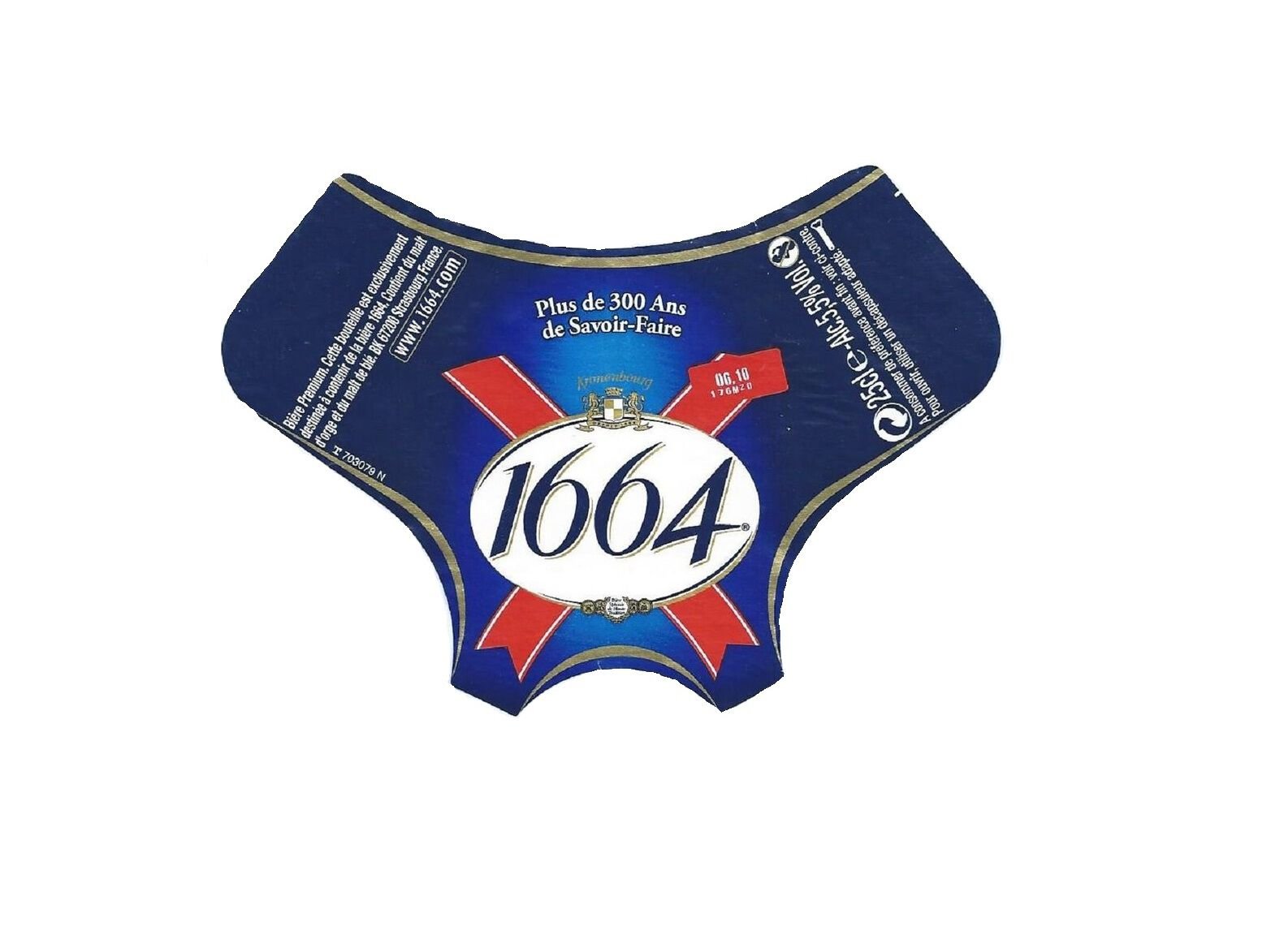 CERVEJA KRONENBOURG 1664 FRAN&Ccedil;A 6X0.25L image number 2