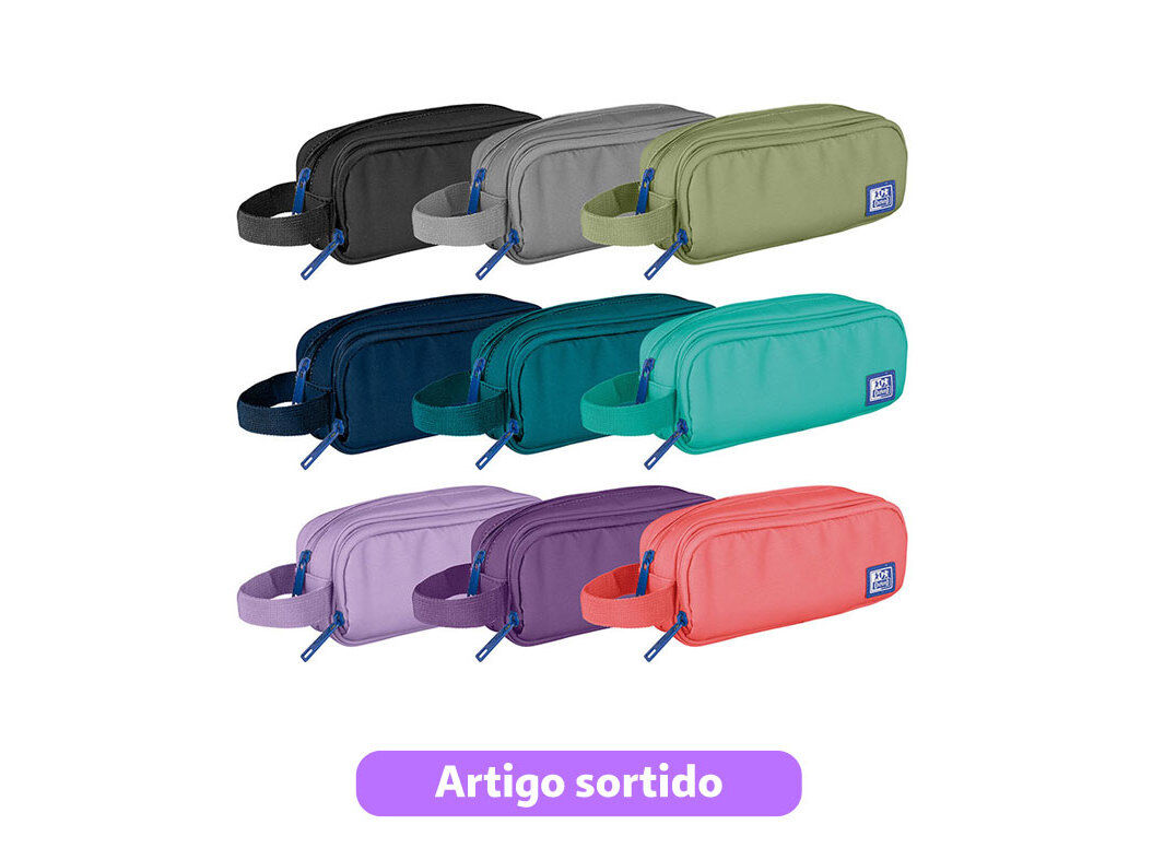 ESTOJO OXFORD B-SMART 22.5X9.5X7CM CORES SORTIDAS image number 0