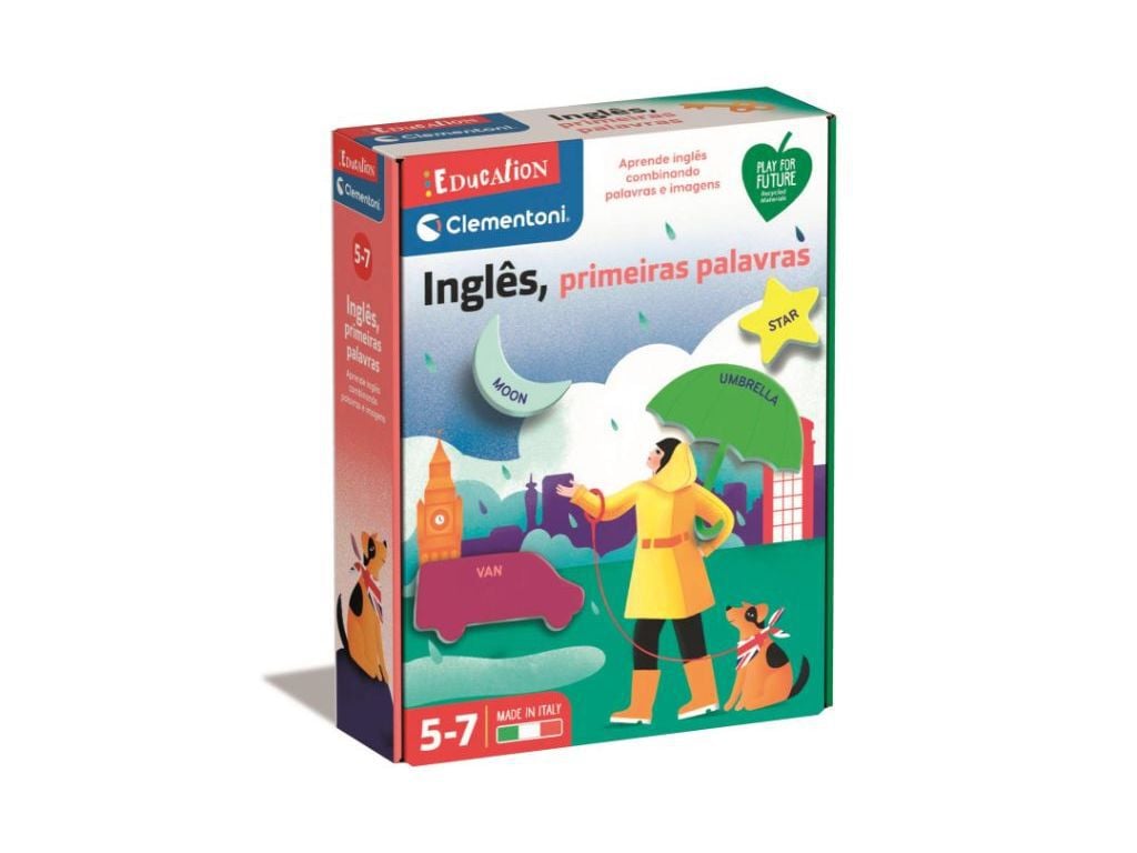 JOGO INGL&Ecirc;S PRIMEIRAS PALAVRAS CLEMENTONI
