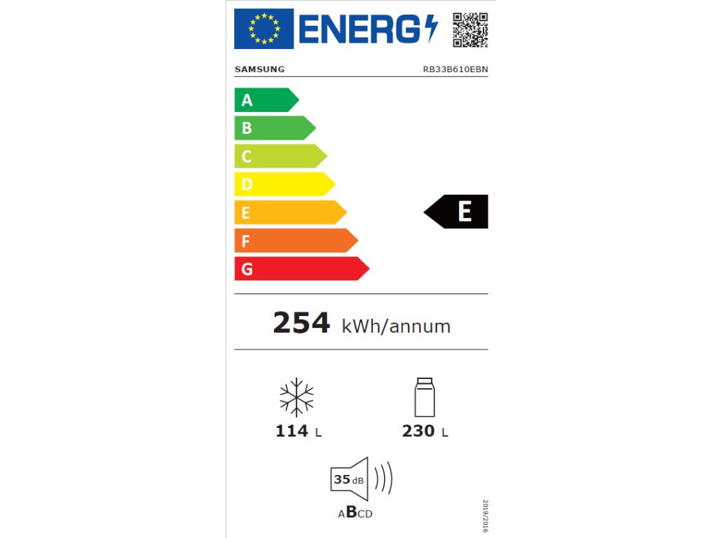 COMBINADO SAMSUNG RB33B610EBN/EF PRETO NO FROST E 344L image number 4