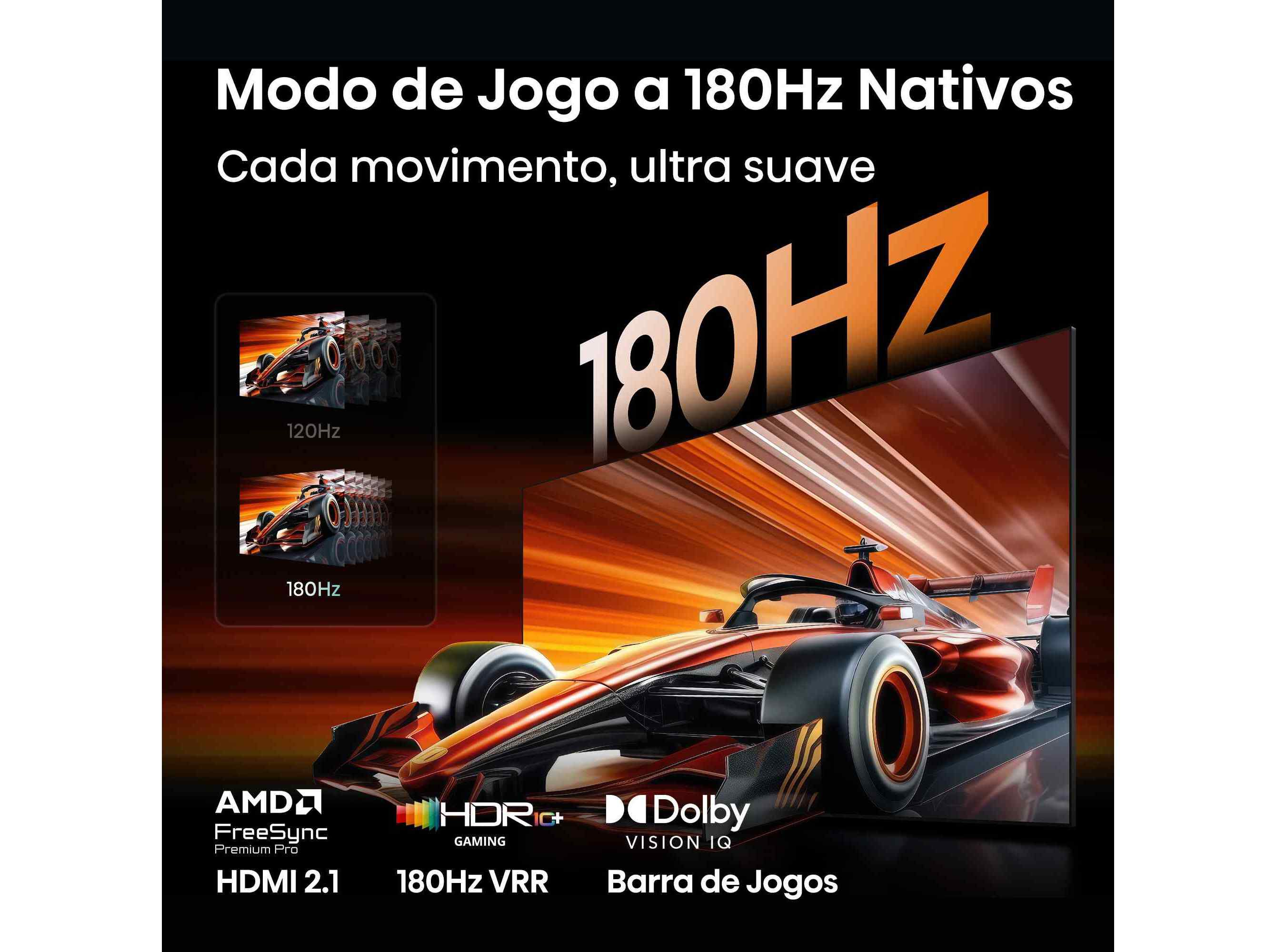 TV MINILED HISENSE 100UR8S (100" 165HZ GOOGLE TV 254CM) image number 5