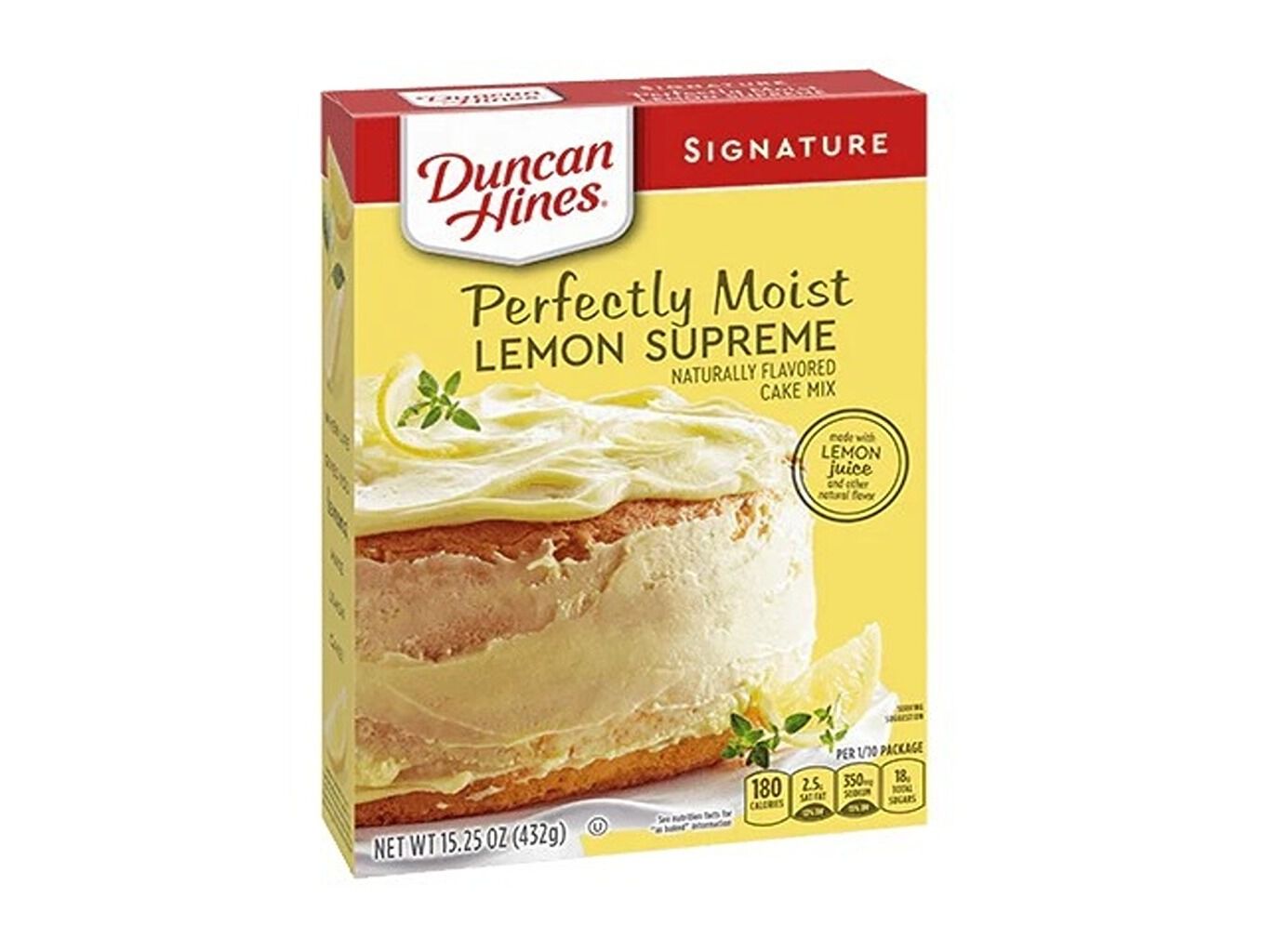 PREPARADOS DUNCAN HINES BOLO DE LIM&Atilde;O 432 GR