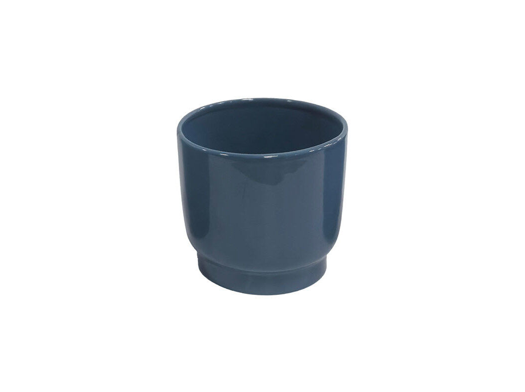 VASO CER&Acirc;MICA GARDENSTAR AZUL &Oslash;15XA13CM image number 0