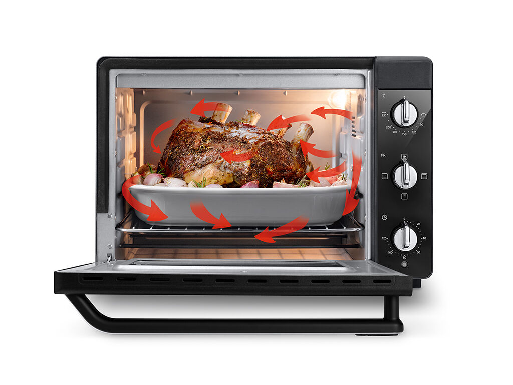 MINI FORNO CONVEC&Ccedil;&Atilde;O DELONGHI EO40112.BK 2000W image number 2