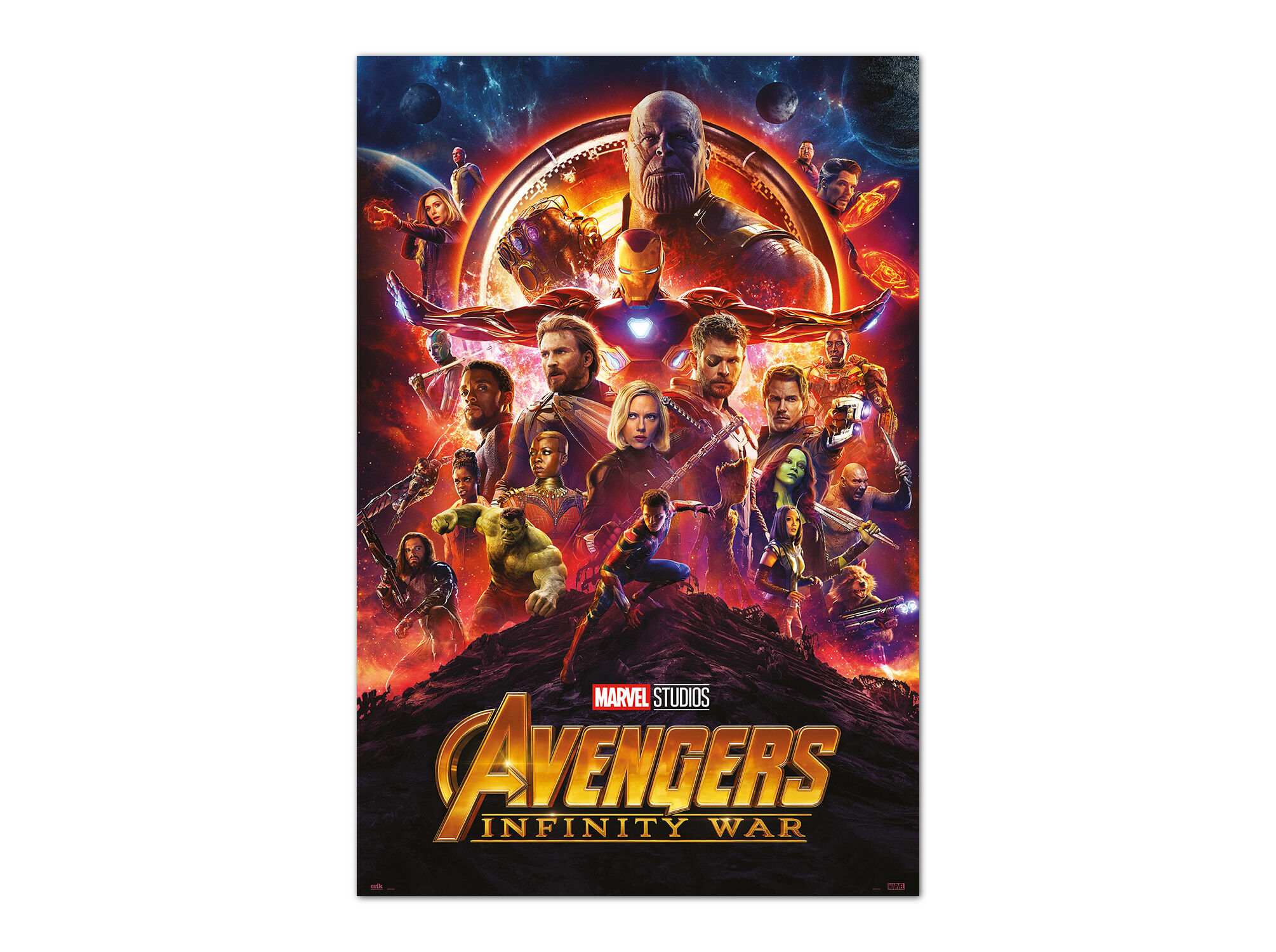 POSTER AVENGERS INFINITY ERIK