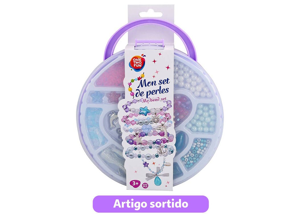 CAIXA COM MISSANGAS ONE TWO FUN MODELOS SORTIDOS image number 2