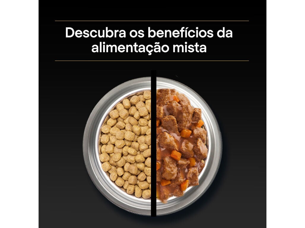 COMIDA H&Uacute;MIDO C&Atilde;O PRO PLAN ALL SIZE PEIXE 400G image number 8