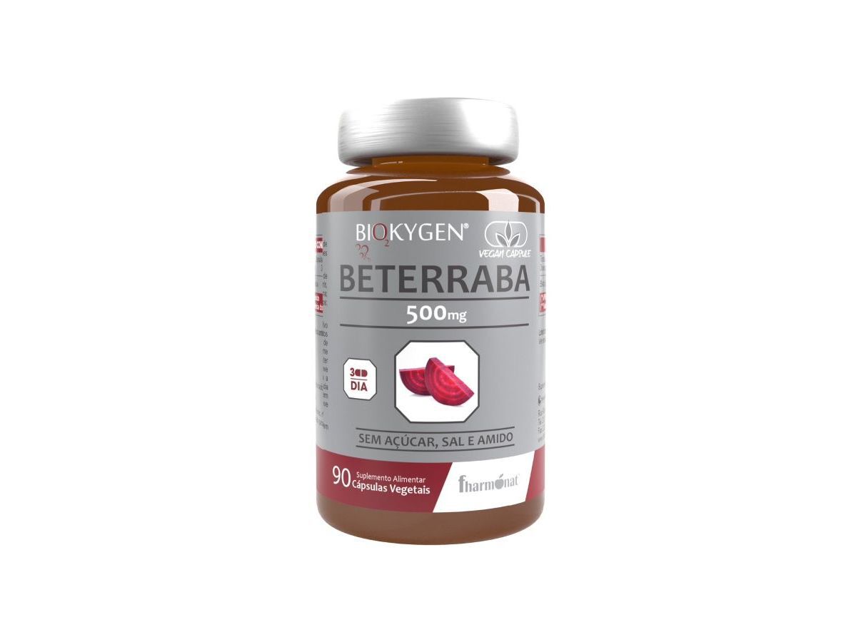 SUPLEMENTO BIOKYGEN BETERRABA 500MG 90 CAPS