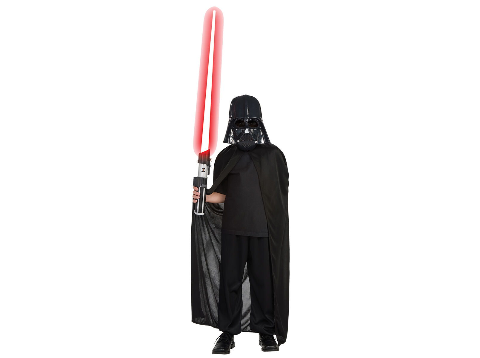 CAPA E MASCARA RUBIES DARTH VADER 6-8 ANOS 110 CM