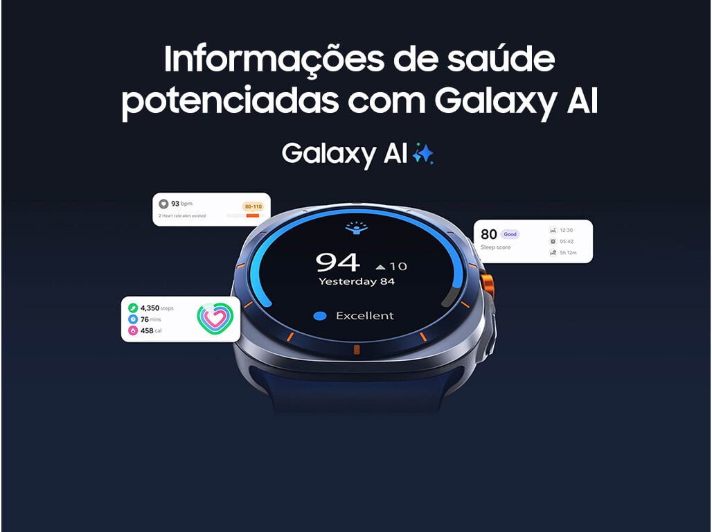 SMARTWATCH SAMSUNG WATCH ULTRA LTE CINZENTO 47MM image number 3