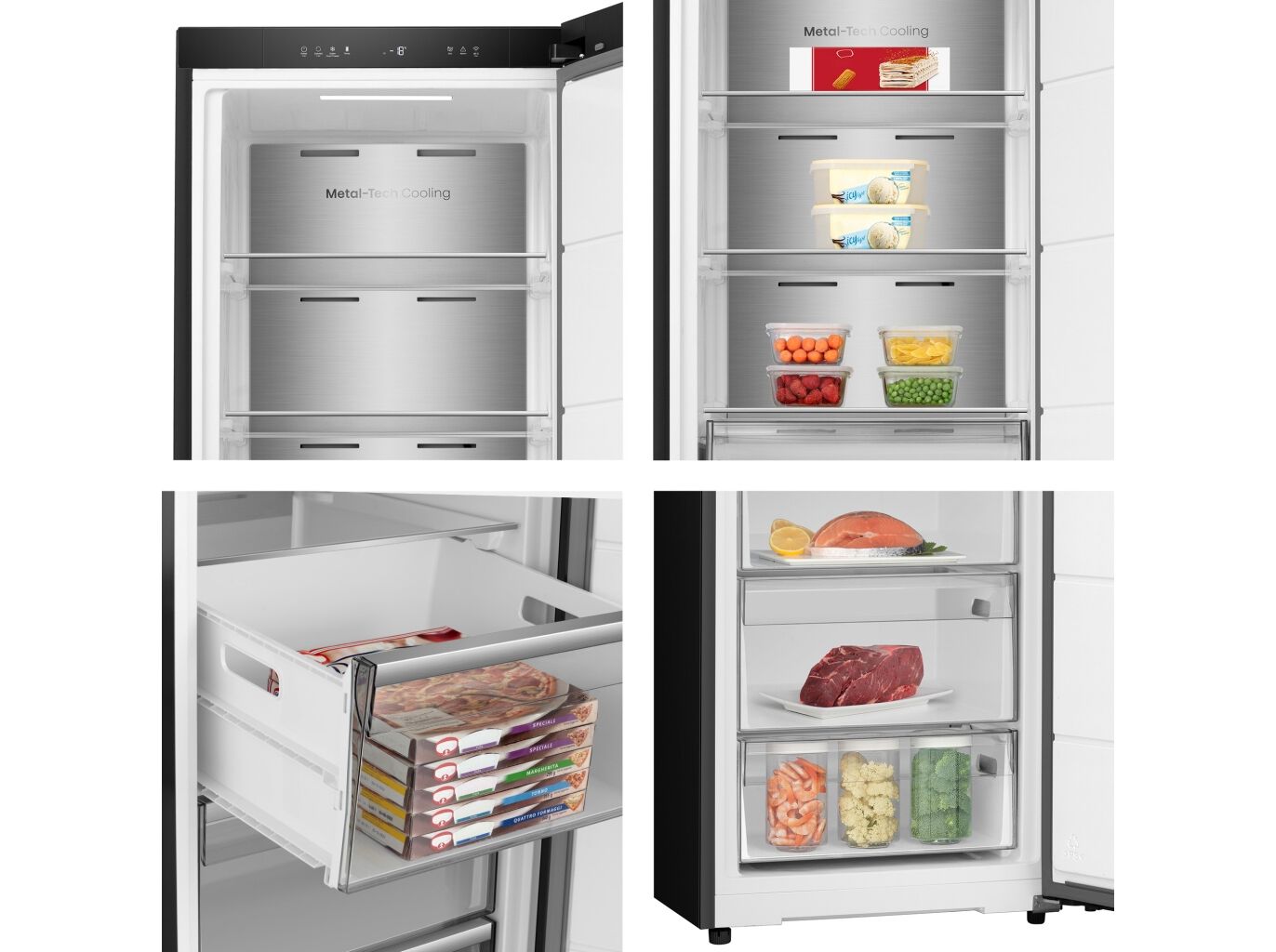 ARCA VERTICAL HISENSE FT3K310SAFC KITCHEN FIT C 312L NO FROST image number 5