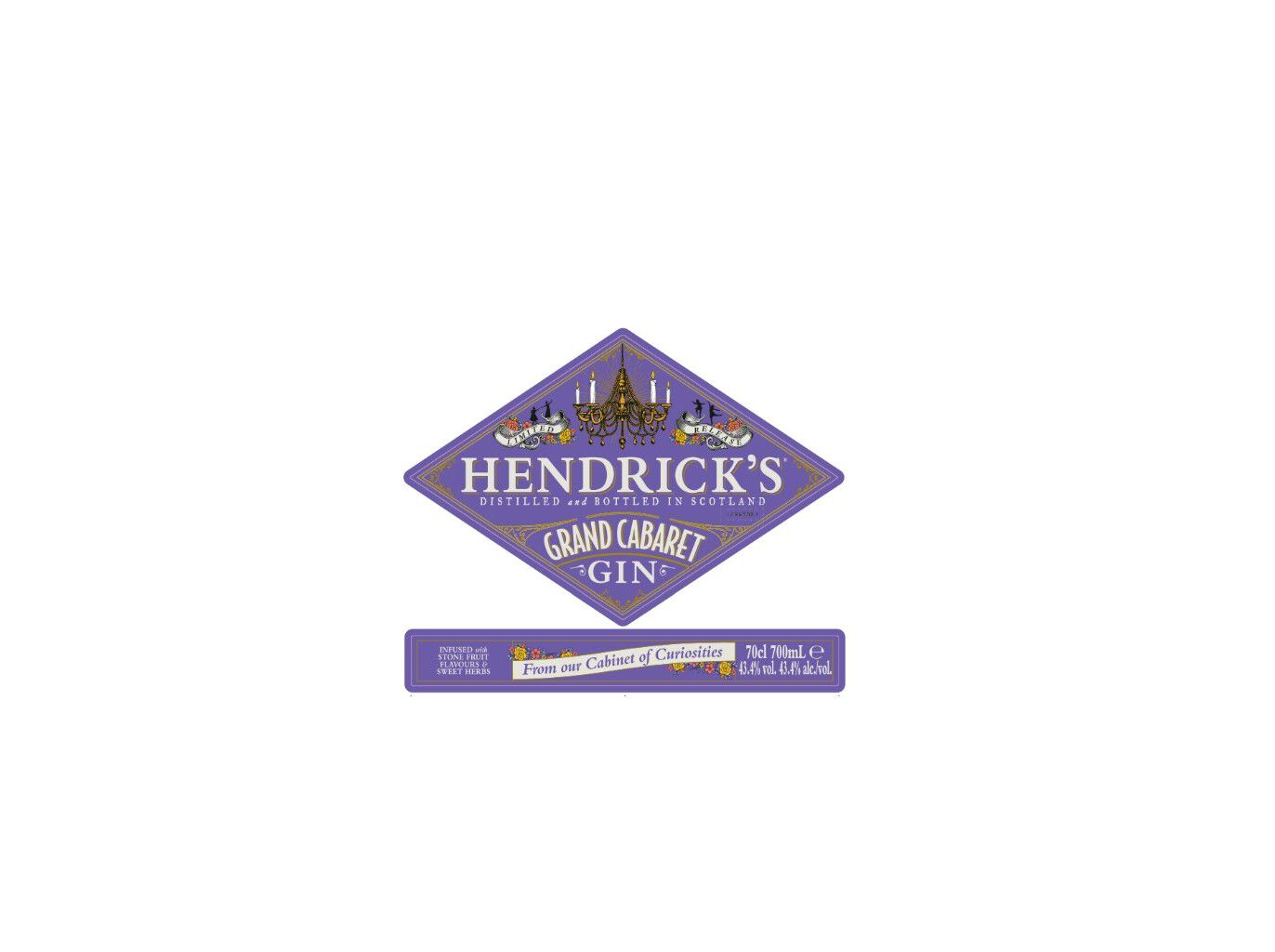 GIN HENDRICK'S GRAND CABARET 0.70L image number 1