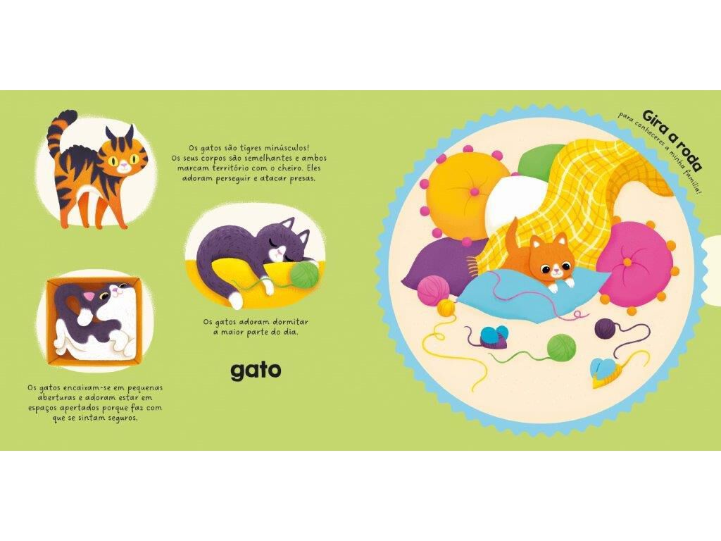 LIVRO GIRA E VIRA ANIMAIS DE ESTIMA&Ccedil;&Atilde;O image number 1