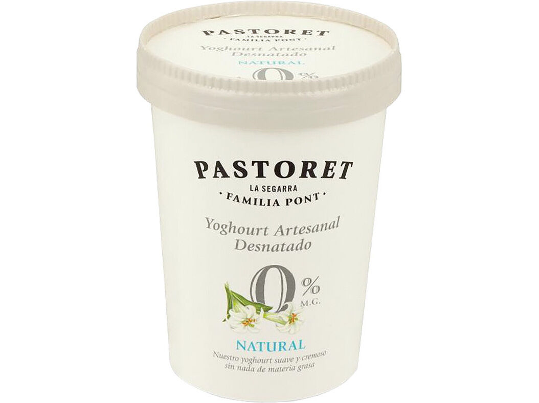 IOGURTE PASTORET NATURAL 0% DE GORDURA 500G image number 0