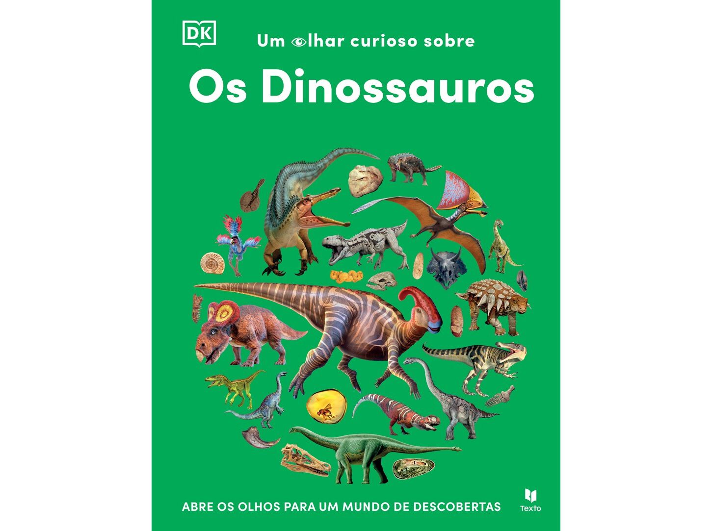 LIVRO UM OLHAR CURIOSO SOBRE - OS DINOSSAUROS image number 0
