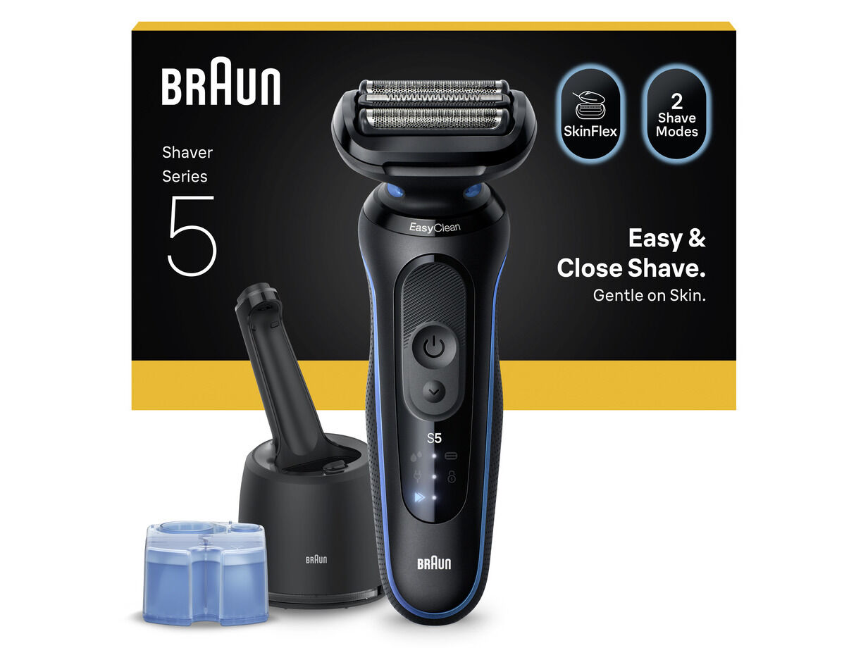 MAQ. BARBEAR BRAUN SHAVER S5 52-B7000 CC BL