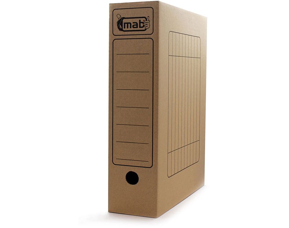 CAIXA DE ARQUIVO MORTO A4 MAB CART&Atilde;O