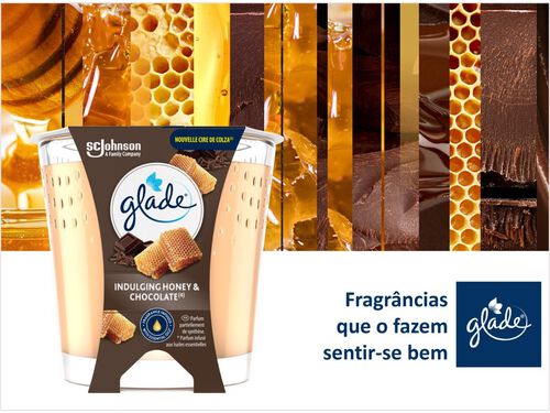 GLADE - Candela Profumata - LIMITED EDITION - Miele & Cioccolato GLADE - Candela Profumata - LIMITED EDITION - Miele & Cioccolato