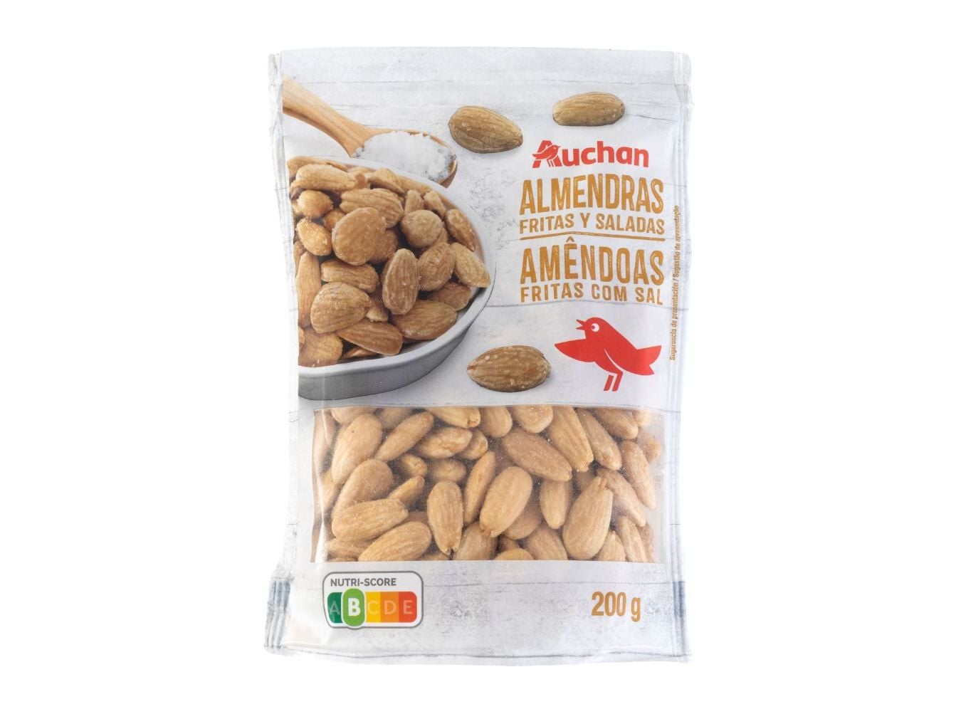 MIOLO DE AM&Ecirc;NDOA COM SAL AUCHAN 200 G image number 0