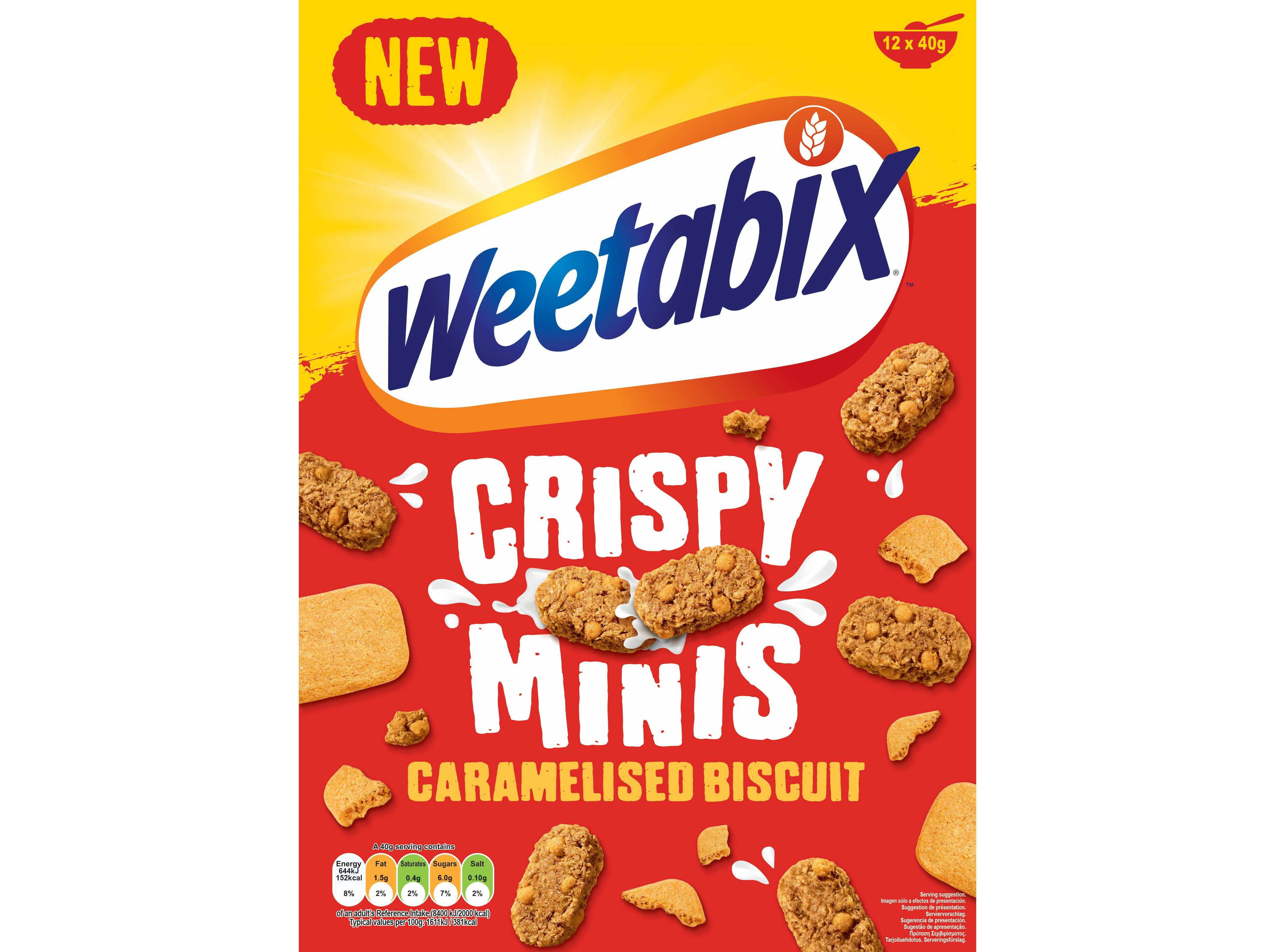 CEREAIS MINIS WEETABIX BISCOITO CARAMELIZADO 500G image number 0
