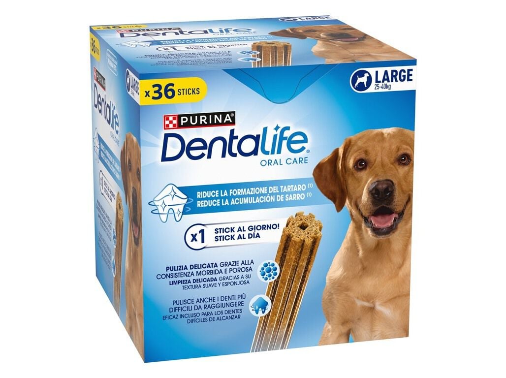 SNACK PARA C&Atilde;O DENTALIFE RA&Ccedil;A GRANDE 1.272KG 36 UNIDADES image number 0
