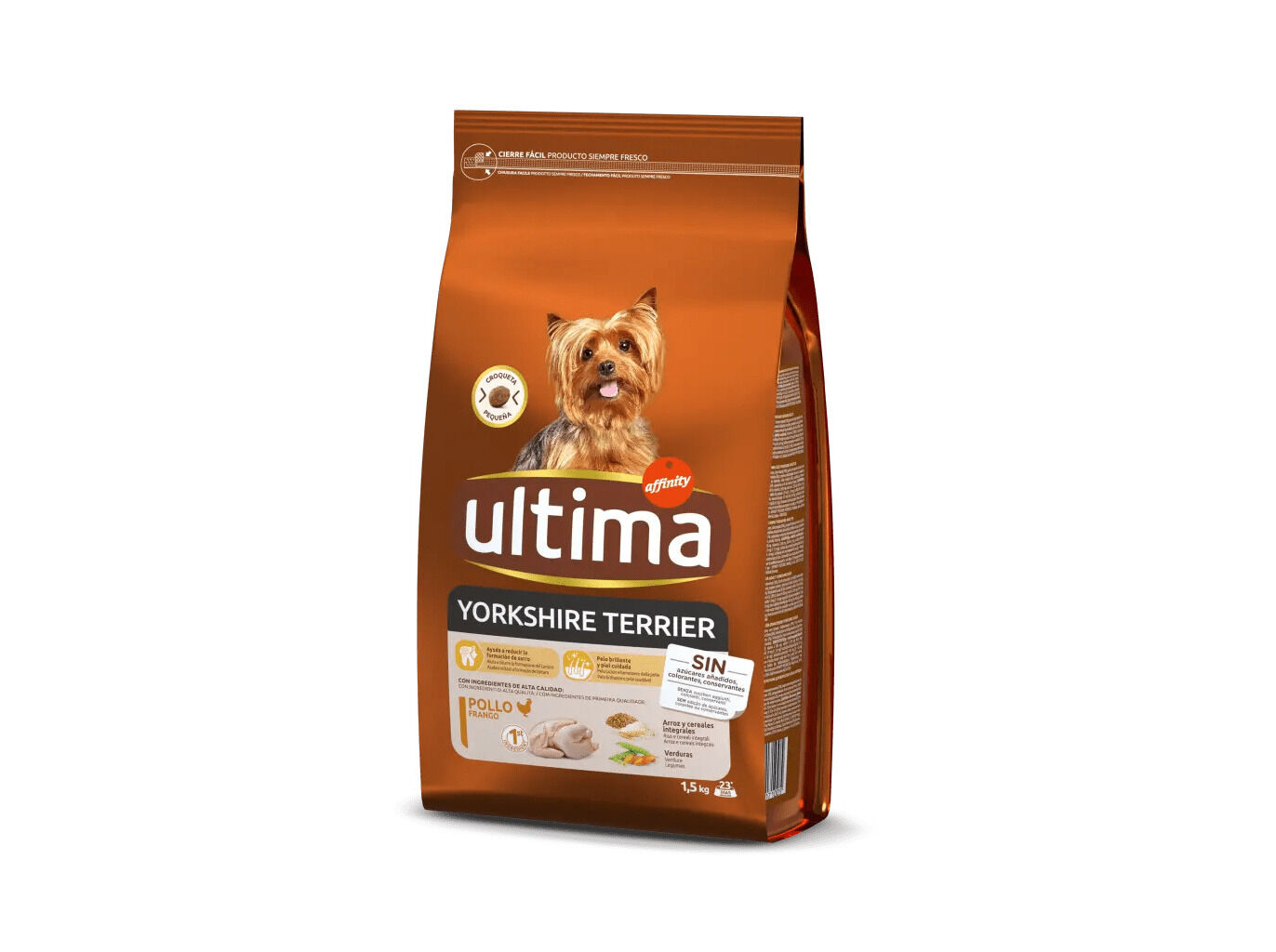 RA&Ccedil;&Atilde;O PARA C&Atilde;O ULTIMA YORKSHIRE TERRIER 1.5KG image number 0