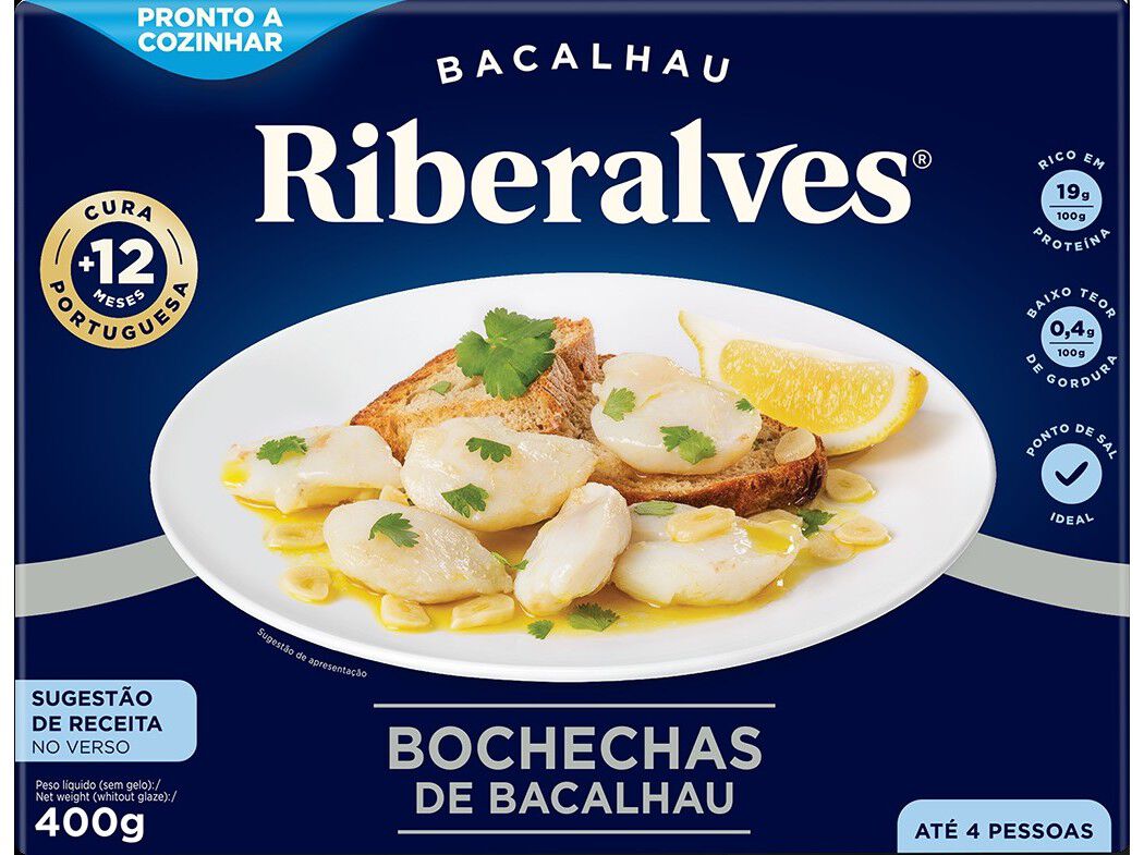 BOCHECHAS BACALHAU RIBERALVES 400G image number 0
